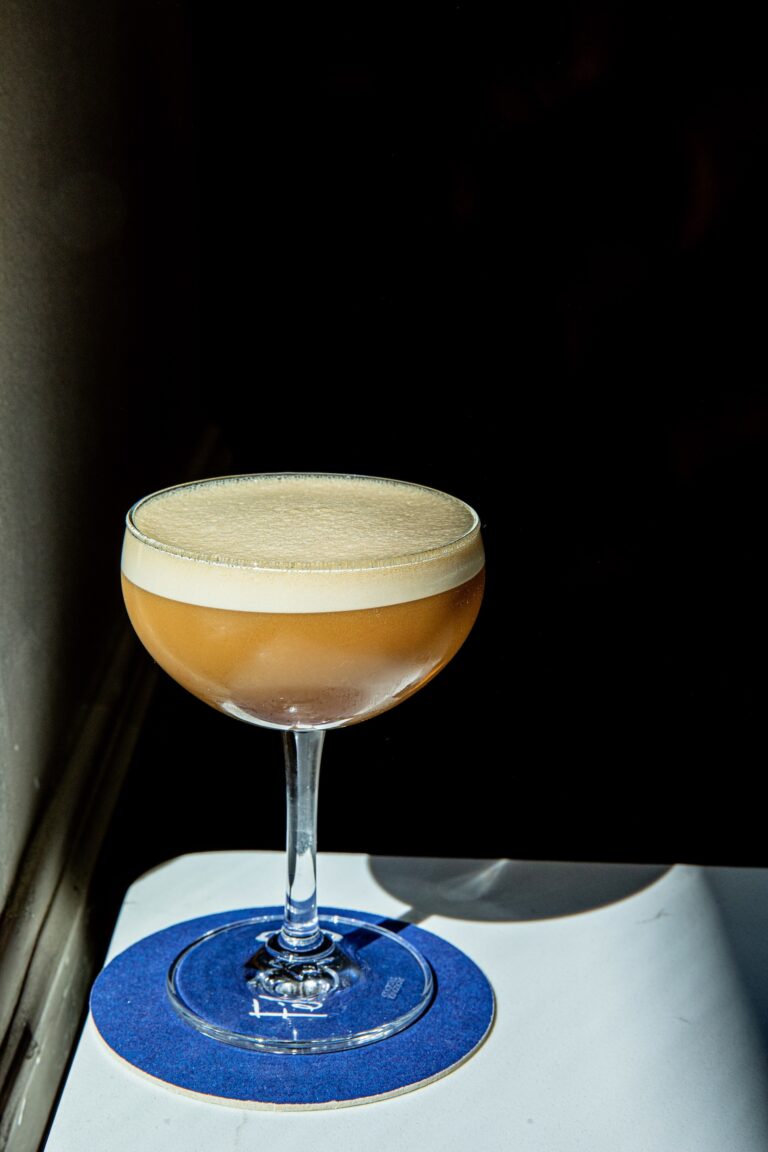 Espresso Martini on Blue Félix Coaster